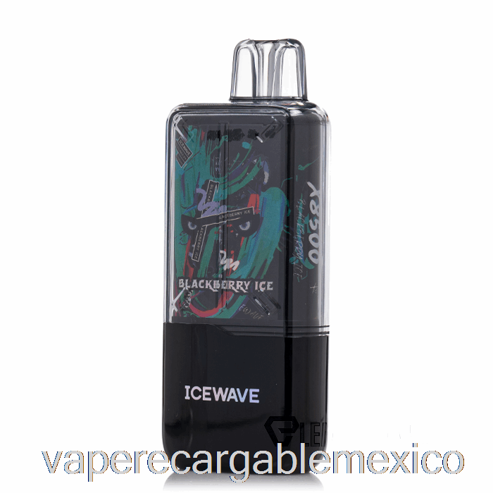 Vape Recargable Icewave X8500 Desechable Blackberry Ice